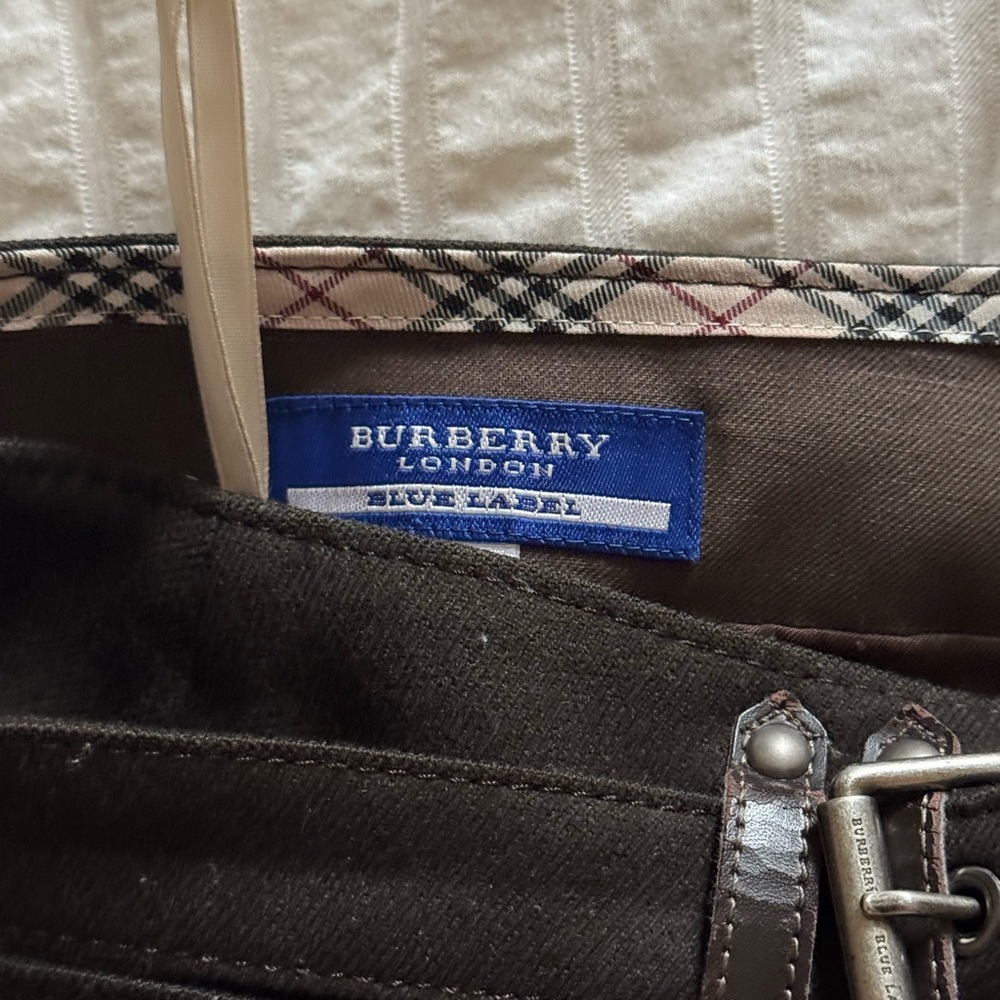 Burberry London Blue Label Men's Brown Bag